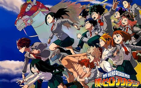 Boku No Hero Academia Asui Tsuyu Bakugou Katsuki Iida Tenya Kaminari