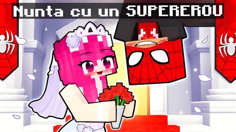 M Am CASATORIT Cu Un SUPEREROU In Minecraft YouTube