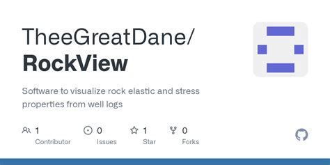 GitHub - TheeGreatDane/RockView: Software to visualize rock elastic and ...