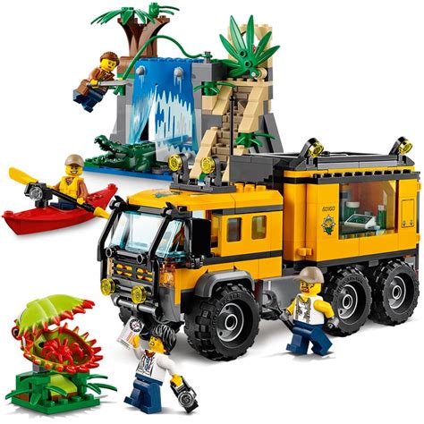 Lego City Jungle Explorers Jungle Mobile Lab Building Kit