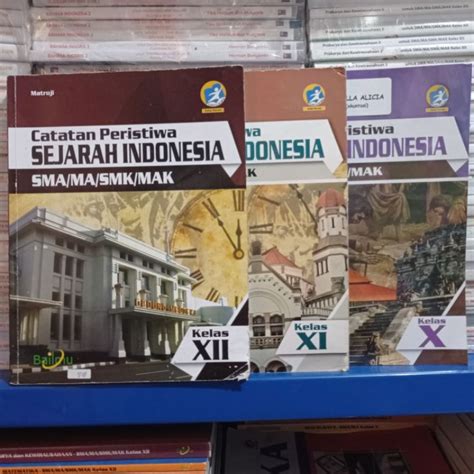 Jual Buku Bekas Kurikulum Edisi Revisi Sejarah Indonesia Untuk Sma