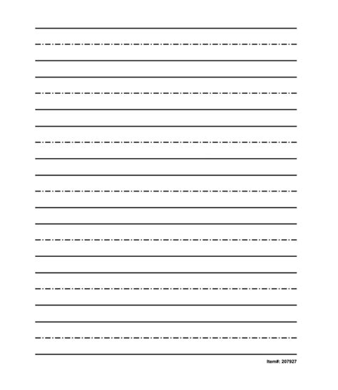 Free Printable Dotted Lined Paper