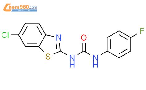 Urea N Chloro Benzothiazolyl N Fluorophenyl