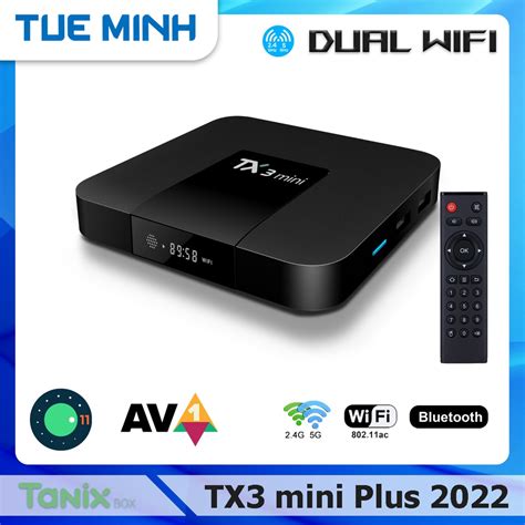 Mua Android TV Box TX3 Mini Plus 2022 Dual Wifi Android 11 Amlogic