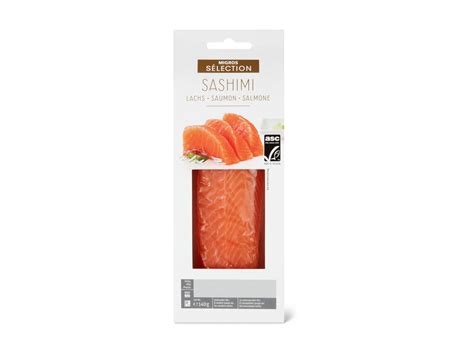 Sélection ASC Sashimi Lachs Migros