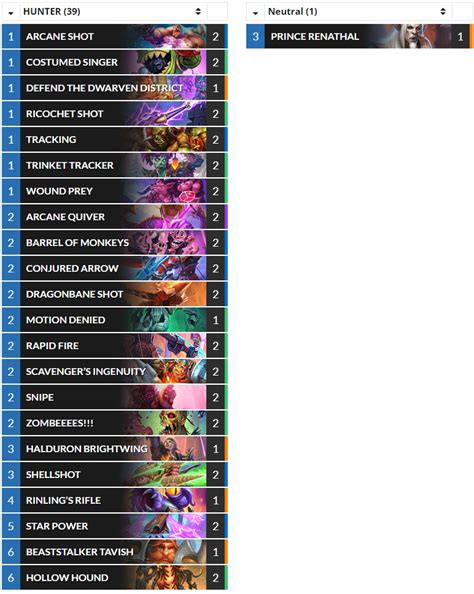 Hearthstone Top Decks On Twitter Wild Monosbzh S Legend Xl