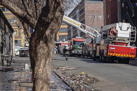 A Building Fire In Johannesburg Leaves At Least Dead Many Of Them