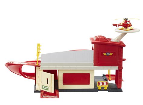 Fireman Sam Fire Rescue Centre Station Diecast Playset Wallaby