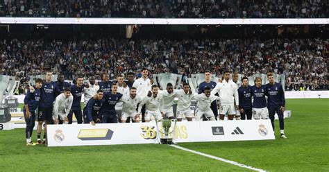 El Real Madrid Por Tercer A O Consecutivo Vuelve A Coronarse Como El