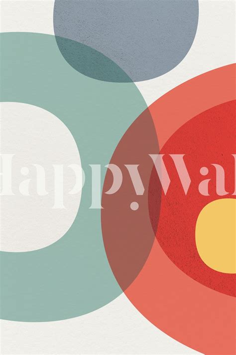 Retro Fun In Happy Colours Wallpaper Buy Online Happywall