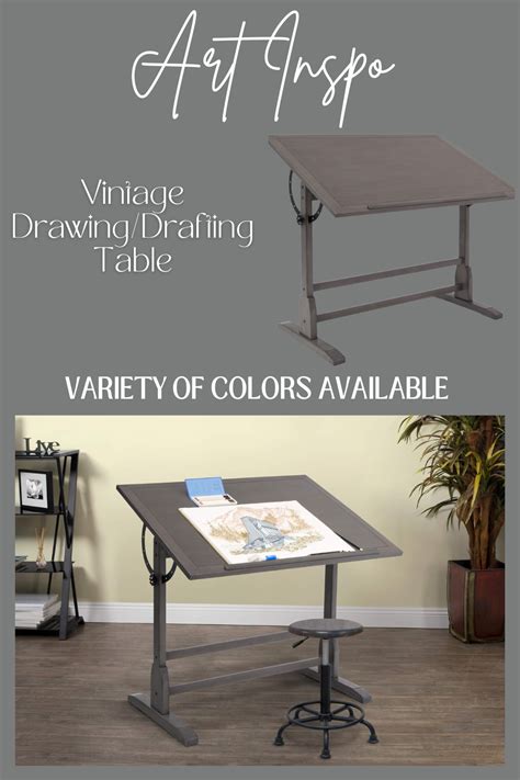 Studio Designs Wood Drawingdrafting Table With Pencil Ledge 42 W X