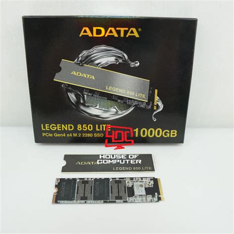 Jual Ssd Adata M2 Nvme 1tb Legend 850 Lite Pcie Gen4 X4 2280 Shopee Indonesia