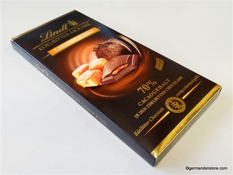 Lindt Dark Chocolate Mousse Caramel Salt Chocolate Bar G