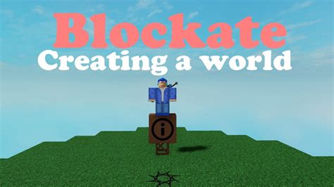 🔴live🔴 Creating A World In Blockate Roblox Youtube