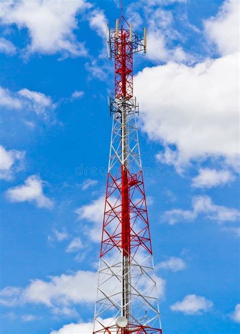 Radio Tower And The Sky Stock Image Image Of Signal 27617265