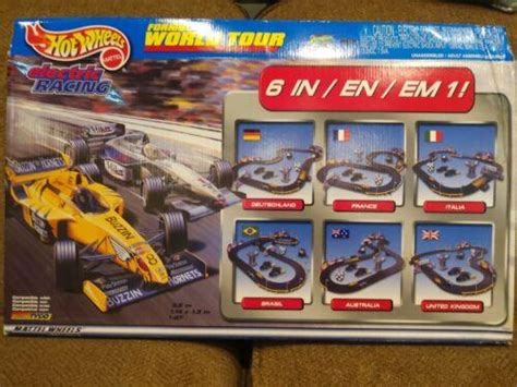 Tyco Mattel Hot Wheels Formula World Tour Slot Car Racing Set X Race Nib