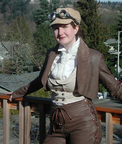 The Steampunk Airship Pilot Steampunk Airship Steampunk Clothing