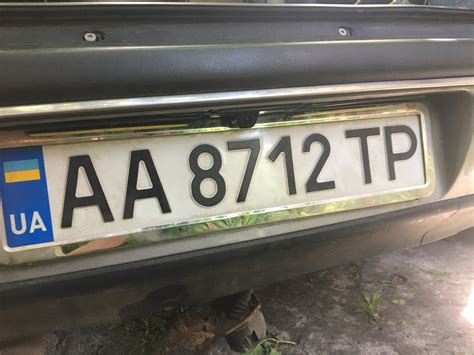 Подсветка номера и камера — Opel Omega B, 3 л, 1995 года | аксессуары ...