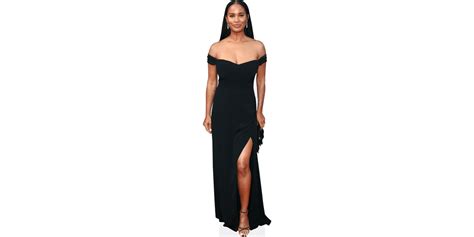 Joy Bryant Black Dress Cardboard Cutout Celebrity Cutouts