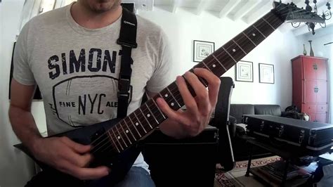 Havok Afterburner Guitar Cover Youtube