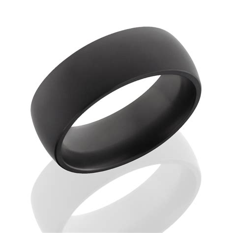 Black Diamond Wedding Band By Elysium Solid Diamond Ring