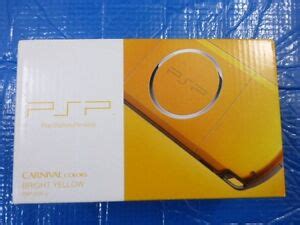 Psp Playstation Portable Bright Yellow Psp By From Japan Game