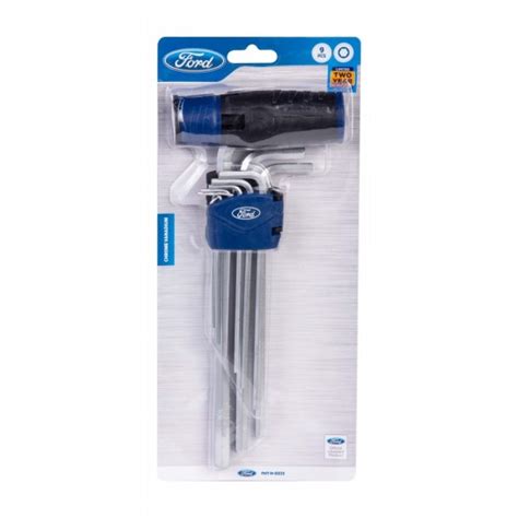 Ford Extra Long Arm Hex Key Set Jomla Ae