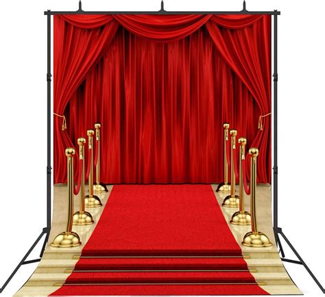 Sensfun Red Carpet Curtain Backdrop For Photography India Ubuy