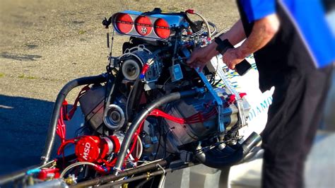 Big Engines 3500 Horsepower Burning Nitromethane Nostalgia Front