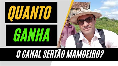 Veja Quanto O Canal Sert O Mamoeiro Atualizado Youtube