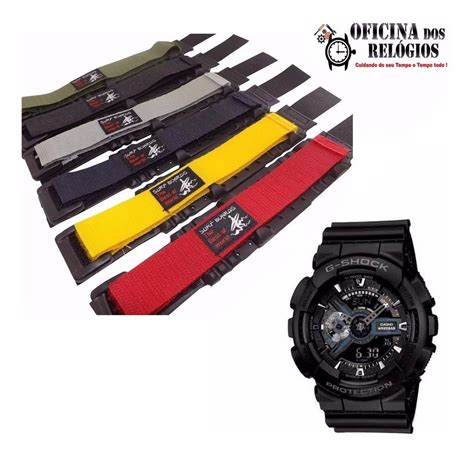 Pulseira Em Nylon Casio G Shock Ga Mercado Livre