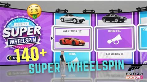 SURPRISE GUYS WE SPIN 140 SUPER WHEELSPIN IN FORZA HORIZON 5 GAMEPLAY