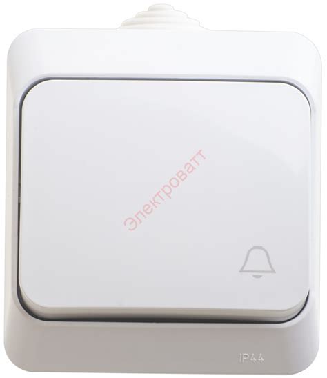 Выключатель одноклавишный IP44 открытой установки Schneider Electric ...