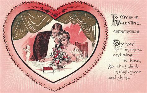 Printable Vintage Valentine Cards