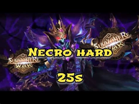 25s Necro Abyss Hard SUMMONERS WAR YouTube