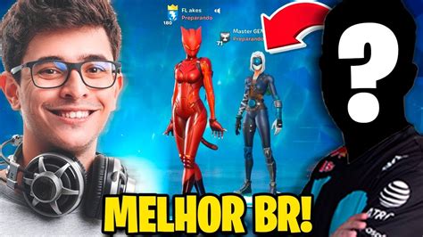 Joguei Fortnite O Melhor Jogador Do Brasil Olha Isso Youtube