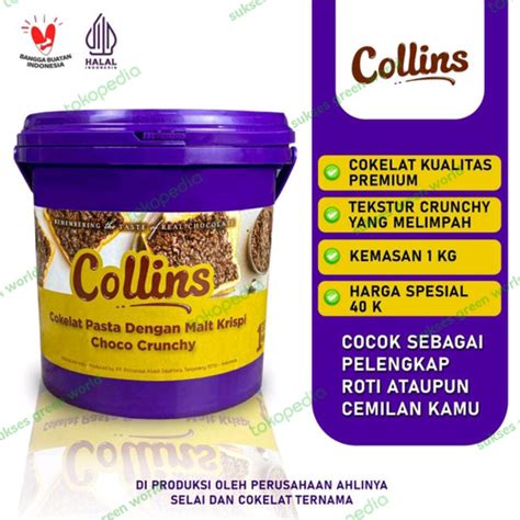 Jual Collins Choco Crunchy Kg Selei Collins Coklat Crunchy Kg Baru