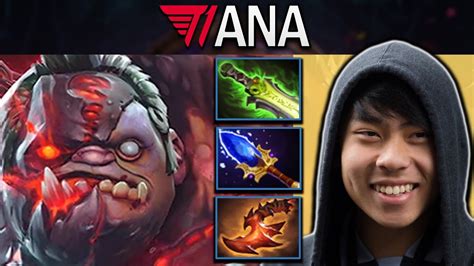 Pudge Dota 2 Gameplay T1 Ana With 20 Kills And Ethereal Overwhelming