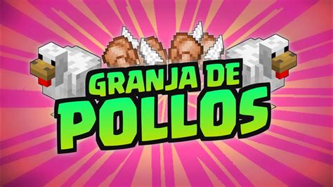 Como Hacer Una Granja De Pollos Minecraft Bedrock 12015 Youtube