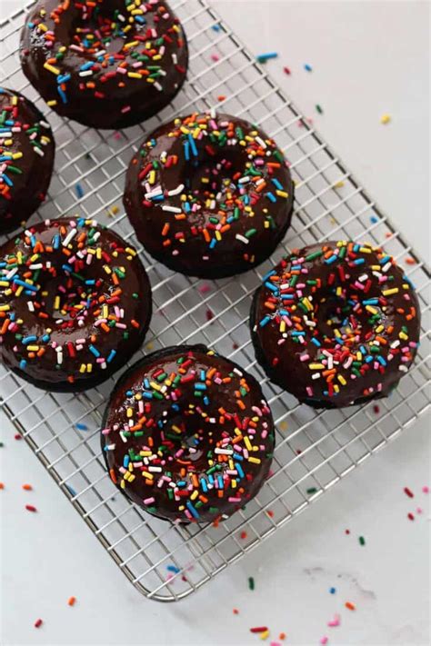 Chocolate Baked Donuts A Beautiful Mess