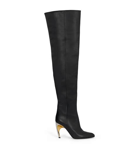 Mcqueen Thigh High Boots Deals