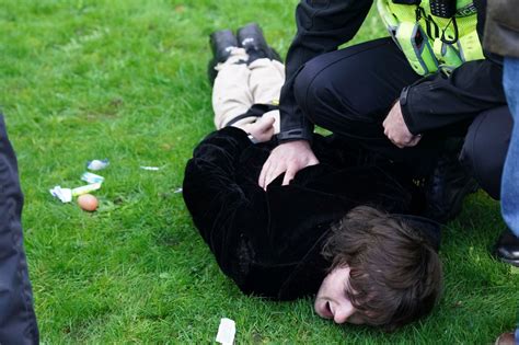 Protester Arrested After Eggs Hurled At King Charles During Ceremony