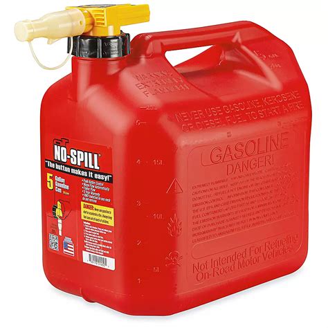 Plastic Gas Can - 5 Gallon H-8715 - Uline