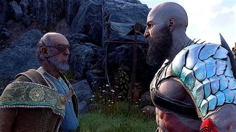 Odin Confronts Kratos - God of War Ragnarok (GOWR PS5) in 2022 | Kratos ...