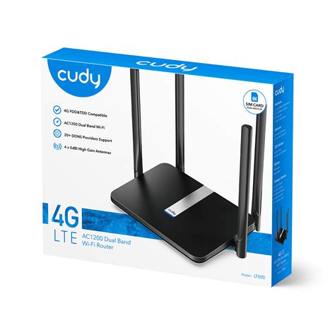 4G LTE AC1200 Dual Band Wi Fi Router LT500 Cudy Official Site