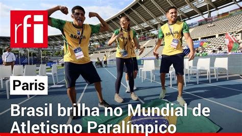 Brasil bate recorde no Mundial de Atletismo Paralímpico de Paris RFI