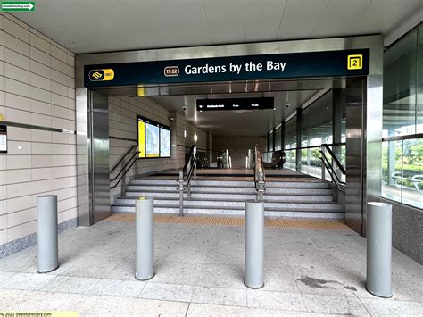 Entrance/Exit 2 - Gardens by the Bay MRT Station (TE22) Image Singapore