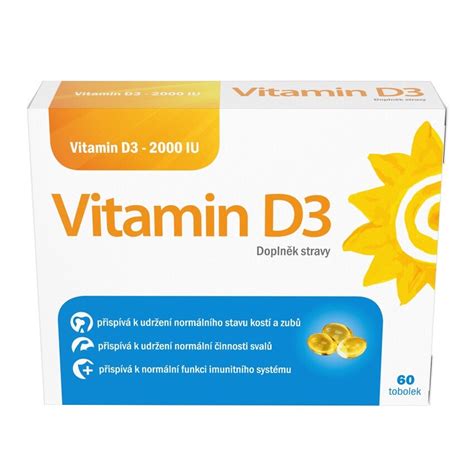 Pamex Vitamin D3 2000IU Tob 60 Skladem BENU Cz