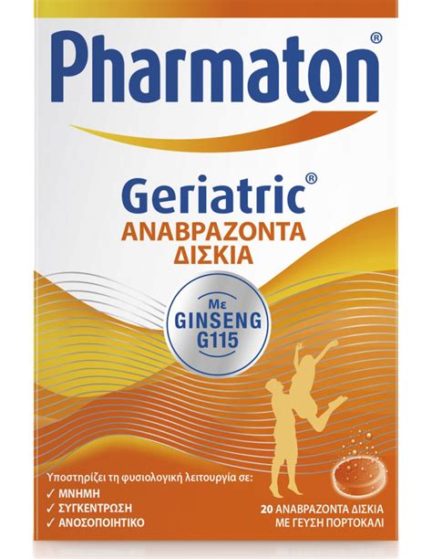 Pharmaton Geriatric With Ginseng G Eff Tabs