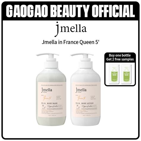 Jmella In France Queen 5 No4 Body Wash Body Lotion 500ml Shopee